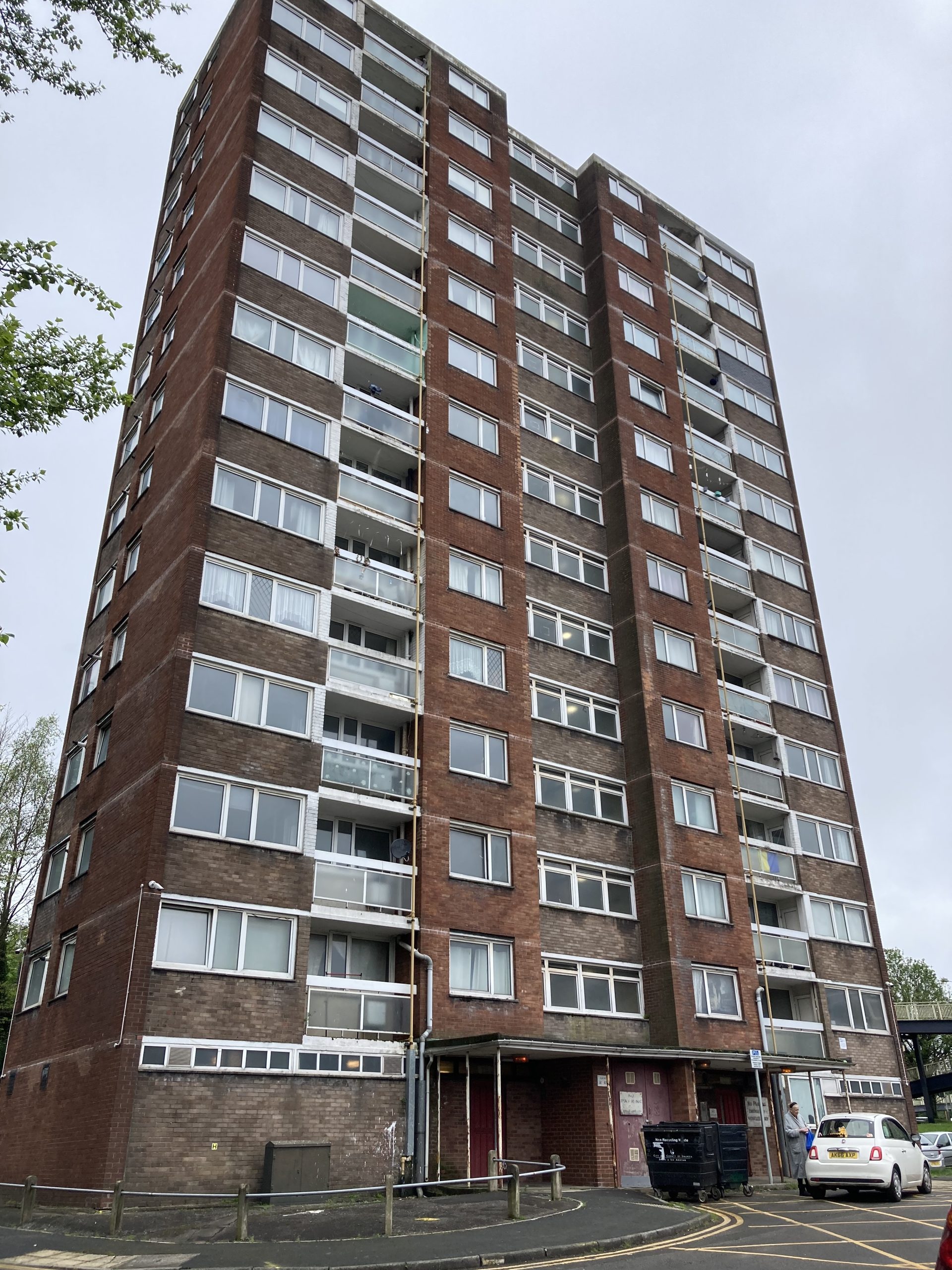 Dyfatty, Swansea — tower blocks